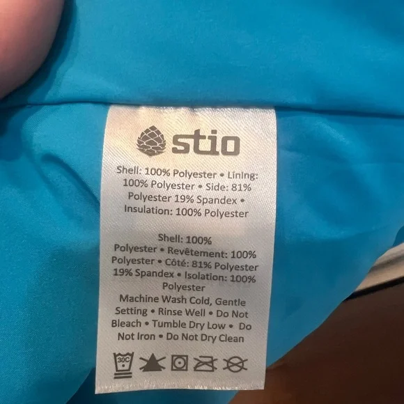 Stio Fernos Insulated Vest Women's Size XS Blue Full Zip Outdoor Hiking Camping - Picture 10 of 11